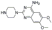 6,7-DIMETHOXY-2-(1-PIPERAZINO)-4-QUINAZOLINE AMIN Struktur