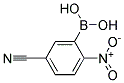 5-CYANO-2-NITROPHENYLBORONIC ACID Struktur