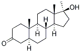 5-ALPHA-ANDROST-3-ONE,17A-METHYL-17B-HYDROXY Struktur