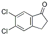 5,6-DICHLORO-1-INDANONE Struktur