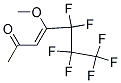 5,5,6,6,7,7,7-HEPTAFLUORO-4-METHOXYHEPT-3-ENE-2-ONE Struktur