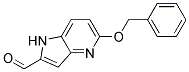 5-(BENZYLOXY)-1H-PYRROLO[3,2-B]PYRIDINE-2-CARBALDEHYDE Struktur