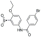 5-(4-BROMOBENZOYLAMINO)-2-ETHOXY-BENZENESULFONYL Struktur