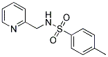 4-METHYL-N-(2-PYRIDINYLMETHYL)-BENZENESULFONAMIDE Struktur