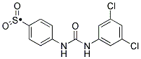 4-[3-(3,5-DICHLORO-PHENYL)-UREIDO]-BENZENESULFONYL Struktur