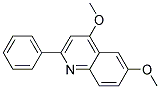 4,6-DIMETHOXY-2-PHENYL-QUINOLINE Struktur