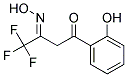 4,4,4-TRIFLUORO-1-(2-HYDROXYPHENYL)BUTANE-1,3-DIONE 3-OXIME Struktur