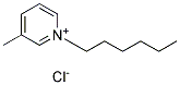 3-METHYL-N-HEXYLPYRIDINIUM CHLORIDE Struktur