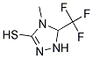 3-MERCAPTO-4-METHYL-5-(TRIFLUOROMETHYL)-1,2,4-TRIAZOLINE Struktur