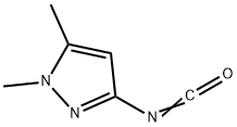 3-ISOCYANATO-1,5-DIMETHYL-1H-PYRAZOLE Struktur