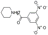 3,5-DINITROBENZOIC ACID PIPERIDIUM SALT Struktur