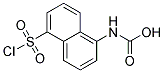 (5-CHLOROSULFONYL-NAPHTHALEN-1-YL)-CARBAMIC ACID Struktur