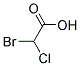 BROMOCHLOROACETIC ACID SOLUTION 100UG/ML IN T-BUTYLMETHYL ETHER 5ML Struktur