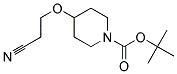 TERT-BUTYL 4-(2-CYANOETHOXY)PIPERIDINE-1-CARBOXYLATE, TECH Struktur