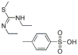 METHYL N-ETHYL-(ETHYLAMINO)METHANIMIDOTHIOATE 4-TOLUENESULFONATE, TECH Struktur