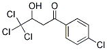 4,4,4-TRICHLORO-1-(4-CHLOROPHENYL)-3-HYDROXYBUTAN-1-ONE, TECH Struktur