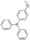 (4-METHOXYPHENYL)(DIPHENYL)PHOSPHINE, TECH Struktur