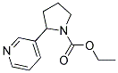 ETHYL 2-PYRIDIN-3-YLPYRROLIDINE-1-CARBOXYLATE, TECH Struktur