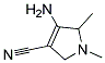 4-AMINO-1,5-DIMETHYL-2,5-DIHYDRO-1H-PYRROLE-3-CARBONITRILE, TECH Struktur