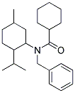 N1-BENZYL-N1-(2-ISOPROPYL-5-METHYLCYCLOHEXYL)CYCLOHEXANE-1-CARBOXAMIDE, TECH Struktur