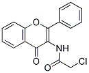 N1-(4-OXO-2-PHENYL-4H-CHROMEN-3-YL)-2-CHLOROACETAMIDE, TECH Struktur