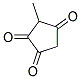 3-METHYLCYCLOPENTANE-1,2,4-TRIONE, TECH Struktur