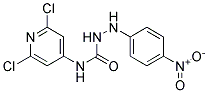 N1-(2,6-DICHLORO-4-PYRIDYL)-2-(4-NITROPHENYL)HYDRAZINE-1-CARBOXAMIDE, TECH Struktur