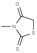 3-METHYL-2-THIOXO-1,3-THIAZOLAN-4-ONE, TECH Struktur