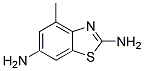 4-METHYL-BENZOTHIAZOLE-2,6-DIAMINE Struktur