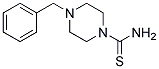 4-BENZYLPIPERAZINE-1-CARBOTHIOIC ACID AMIDE Struktur