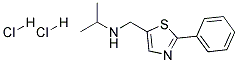 ISOPROPYL-(2-PHENYL-THIAZOL-5-YLMETHYL)-AMINEDIHYDROCHLORIDE Struktur