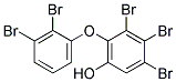 6-HYDROXY-2,2',3,3',4-PENTABROMODIPHENYL ETHER Struktur