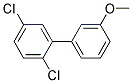 3-METHOXY-2',5'-DICHLOROBIPHENYL Struktur