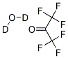 HEXAFLUOROACETONE DEUTERATE, 99.5 ATOM % D Struktur