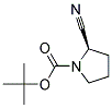 (R)-(+)-1-BOC-2-PYRROLIDINECARBONITRILE& Struktur