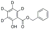 BENZYL 2-HYDROXYBENZOATE-3,4,5,6-D4 Struktur