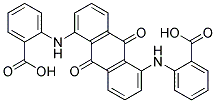 N,N'-1,5-ANTHRAQUINONYLENE- DIANTHRANILIC ACID, TECH Struktur