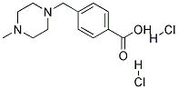 4-(4-METHYLPIPERAZINOMETHYL)BENZOIC ACID, DIHYDROCHLORIDE Struktur