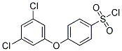 [4-(3,5-DICHLOROPHENOXY)PHENYL]SULPHONYL CHLORIDE Struktur