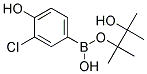 3-CHLORO-4-HYDROXYBENZENEBORONIC ACID, PINACOL ESTER Struktur