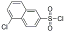 5-CHLORONAPHTHALENE-2-SULPHONYL CHLORIDE Struktur