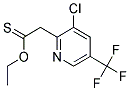 ETHYL 2-[3-CHLORO-5-(TRIFLUOROMETHYL)PYRID-2-YL]THIOACETAT Struktur