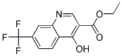 ETHYL 4-HYDROXY-7-(TRIFLUOROMETHYL)QUINOLINE-3-CARBOXYLAT Struktur