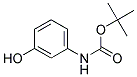 TERT-BUTYL 3-HYDROXYPHENYLCARBAMATE Struktur