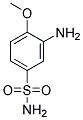 3-amino-4-methoxybenzenesulphonamide Struktur