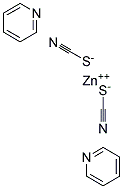 Dipyridine zinc thiocyanate Struktur