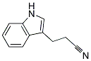 Indole-3-propionitrile Struktur