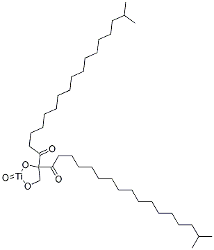 diisoste aroylethylene titanate Struktur