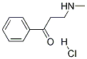 d-methylaminopropiophenone HCl  Struktur