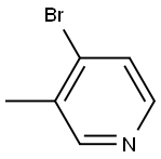 3-methyl-4-bromopyridine  Struktur